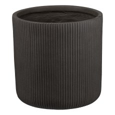 Fibreclay Übertopf 3erSet VERTICAL, 37x37x37/31x31x31/26x26x26cm,