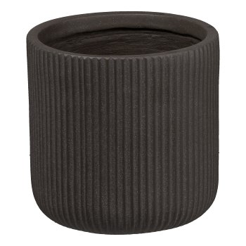 Fibreclay Übertopf 3erSet VERTICAL, 37x37x37/31x31x31/26x26x26cm,