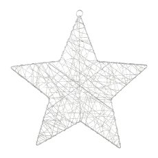 Wire Star with 30 LED, 30 cm,
