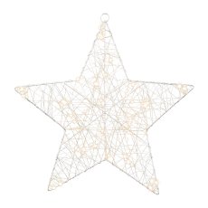 Wire Star With 30 Led, 30 cm,