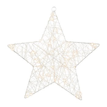 Wire Star with 40 LED, 40 cm,