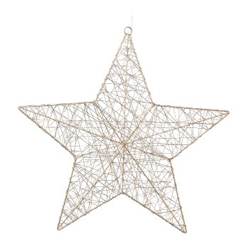 Wire Star with 50 LED, 50 cm,