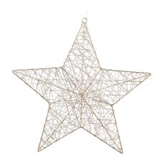 Wire Star With 50 Led, 50 cm,