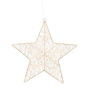 Wire Star With 70 Led, 70 cm,