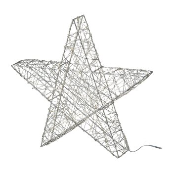 Wire Star 3D with 25 LED, 25