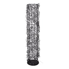 Metal wire tower w.120LEDs