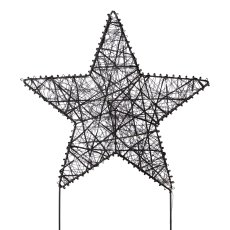 Metal wire star plug50LED
