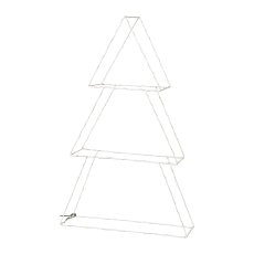 Metal Decoration Tree with 100ErLED Lights, 50x15x80cm, White