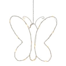 Metal Butterfly Hanger with 15