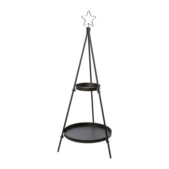 Metal Tree Presenter, 45x115 cm, Black