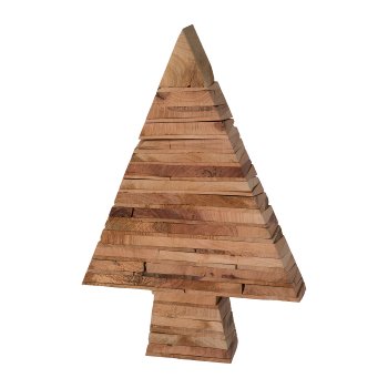 Holz Baum MULTI PIECES, 18,5x31x5,5cm, natur