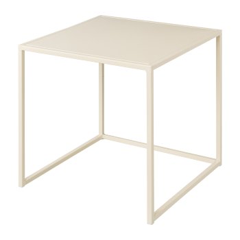 Metal Side Table 3Erset Color, 45x45x45/40x40x40/35x35x35cm, Pink