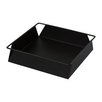 Metal Tray 3Erset Color, 31x31x5/26x26x5/21x21x5cm, Grey, 3/Set