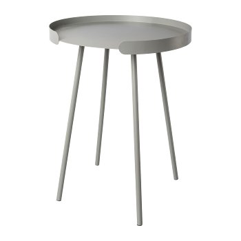 Metal Side Table Swing, 40x40x53cm, grey