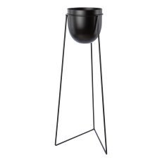Metal planter URBANUS, set of 4 on rack, 20x18/24x40/24x50/24x60cm,