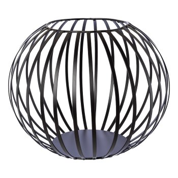 Metal lantern GENT, 32x25cm, black