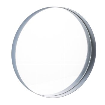 Metal mirror, round, ODELE 40x40x4m5cm, midnight blue, LEPURO