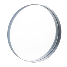 Metall Spiegel, rund, ODELE 40x40x4m5cm, Mitternachtsblau, LEPURO