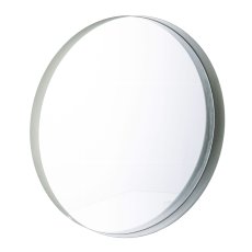 Metall Spiegel, rund, ODELE 50x50x5cm, Moos, LEPURO