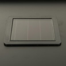Metall Laterne mit Solarpanel & Henkel, 3fa.so., schwarz