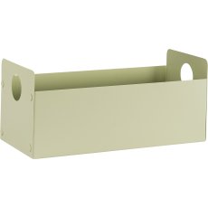 Metal box SVENSON, 13x13x30cm, light green