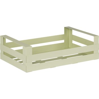 Metall Gemüsekiste GROW, 2erSet, 30x20x11/40x25x11cm, hellgrün