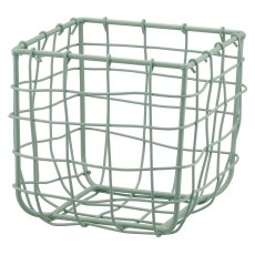 Metall Drahtkorb, quadratisch, 3er Set, 15x15x15/20x20x20/31x31x30cm,