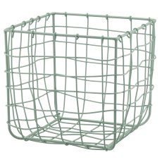 Metall Drahtkorb, quadratisch, 3er Set, 15x15x15/20x20x20/31x31x30cm,
