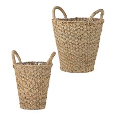 Sea grass Basket w.Handles Set