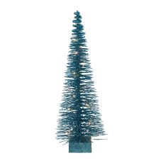 Christmas Tree with 25 LED 6H Timer And Remote Control, 60 cm/3Aa Battery, Blue