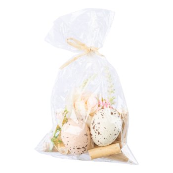 Decoration eggs mix scatter, 50 grams, pink