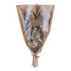 Trockenblumen Bouquet 38cm, Schlamm