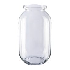 Glas Vase JARRA, 23x23x41cm, klar