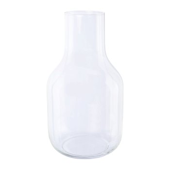 Glass vase BOLA, 42x24cm, clear