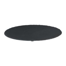 Slate Decoration Plate Round, 30x0,5cm, Old No.400504-00