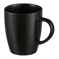 Ceramic mug, LISBOA 8x12x9cm, black
