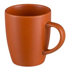 Ceramic mug, LISBOA 8x12x9cm, cinnamon