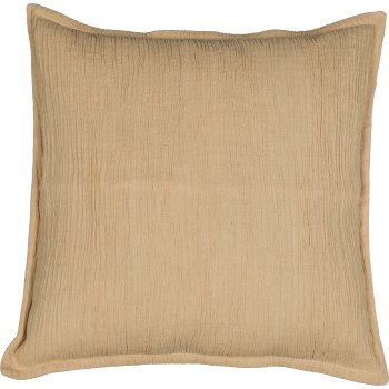 Baumwoll Kissen GAUZ, 45x45cm, beige