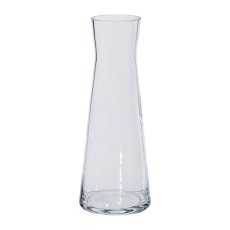 Glas Vase, 27,5x 10,4cm, klar