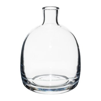 Glass vase Alado, 13,5x18cmH