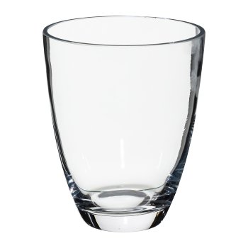 Glass Vase Kono, 16x20 cmh
