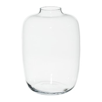 Glass Vase Alado M, 25x35 cmh