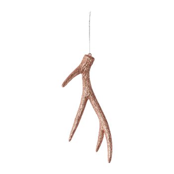 Antlers Hanger set of 2 With Grid, 9x2x22cm, Pink, 2/Poly