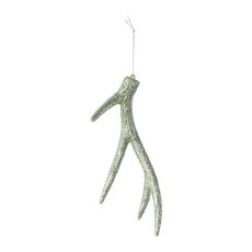 Antlers Hanger set of 2 With Grid, 9x2x22cm, Ice Green, 2/Poly